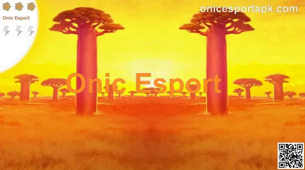 Onic Esport homepage preview for Indian users showing a gaming-style interface